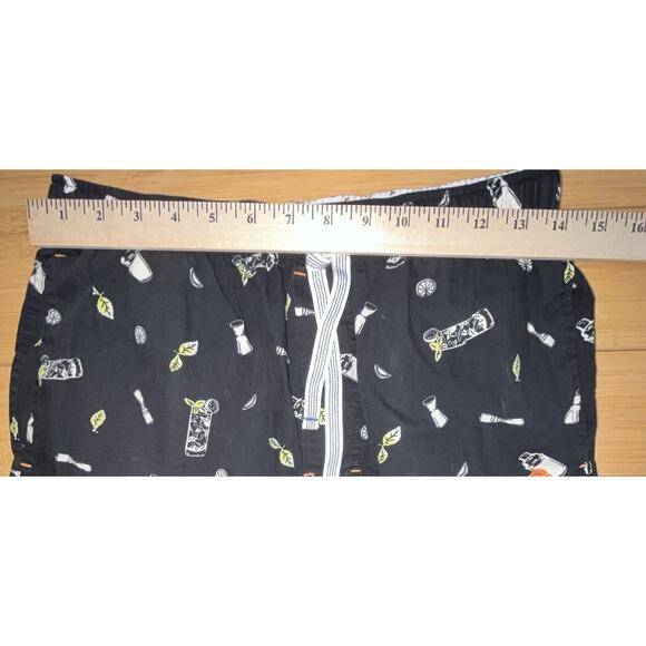 Tommy Bahama Cocktail Print Lounge/PJ Pants Drawstring/elastic Waist Pockets, S - Picture 5 of 9